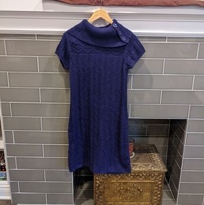 Purple sweater tunic